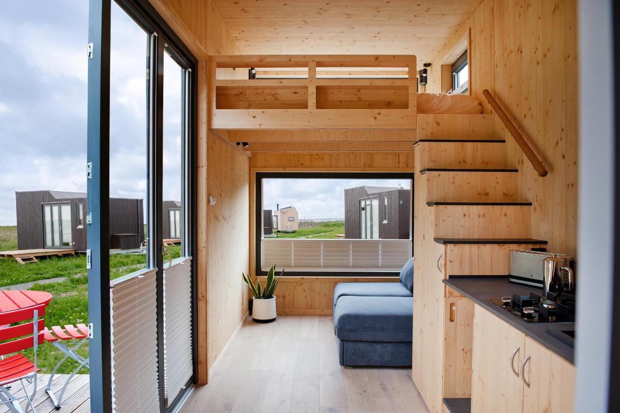 Tiny House Nature 2 Innenlage - Green Tiny Village Harlesiel Carolinensiel Buitenkant foto