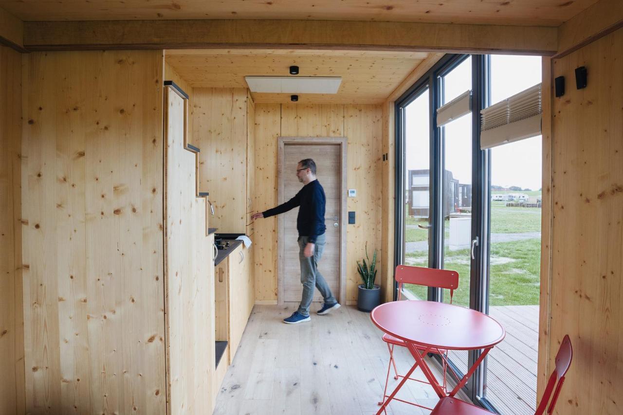 Tiny House Nature 2 Innenlage - Green Tiny Village Harlesiel Carolinensiel Buitenkant foto