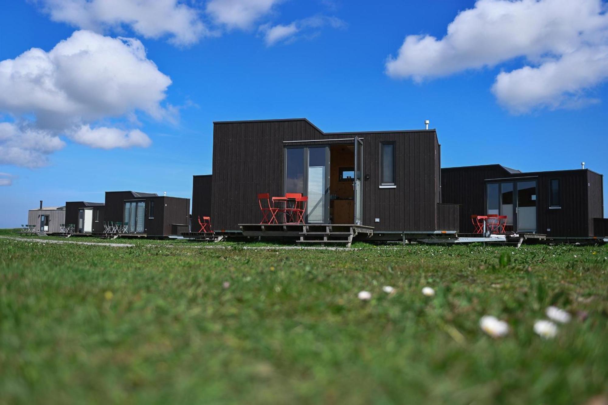 Tiny House Nature 2 Innenlage - Green Tiny Village Harlesiel Carolinensiel Buitenkant foto